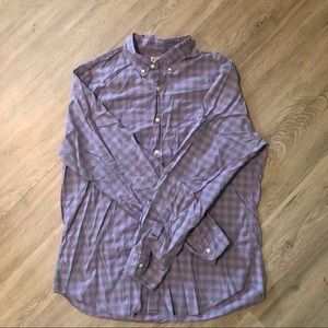 J Crew Purple Check Shirt